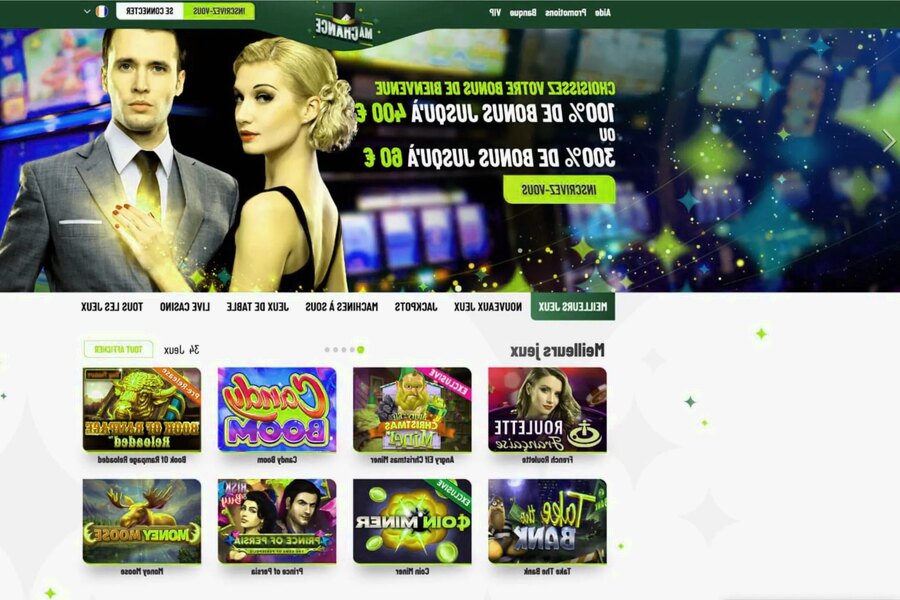 Ma Chance Casino - Page de Connexion